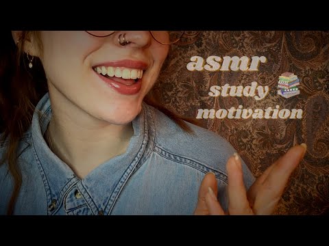 ASMR • Study Motivation & Tips ✎ Relaxing Whisper (plus some personal attention and affirmations)