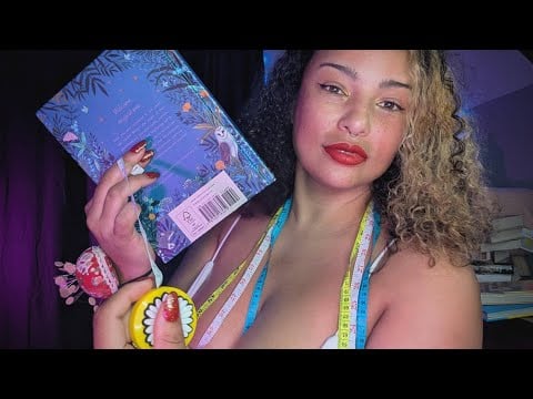 ASMR Measuring You In a Quiet Library (South African Accent)