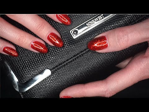 ASMR Textured Wallet Scratching