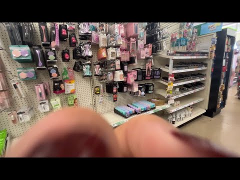 LOFI ASMR dollar tree walkthrough & camera tapping