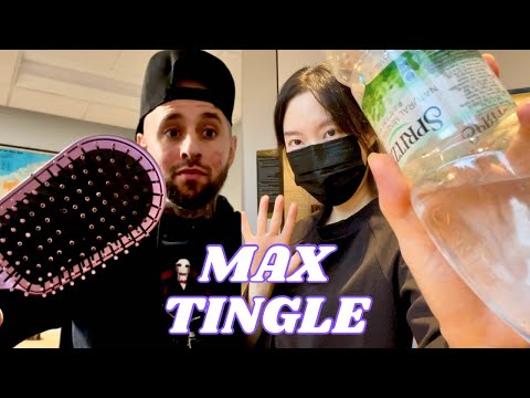 🏄‍♀️MAX CHAOTIC ASMR🤸‍♀️ Collab with @TonyTriggersLofiASMR | Super Random Lofi Triggers