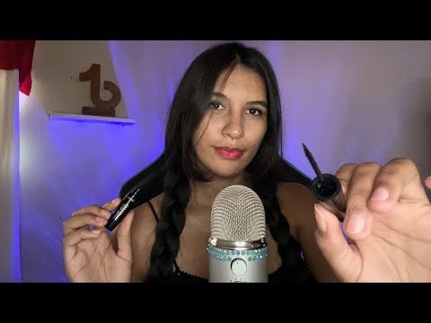 ASMR AMIGA MALVADA TE MAQUIANDO P FESTA JUNINA