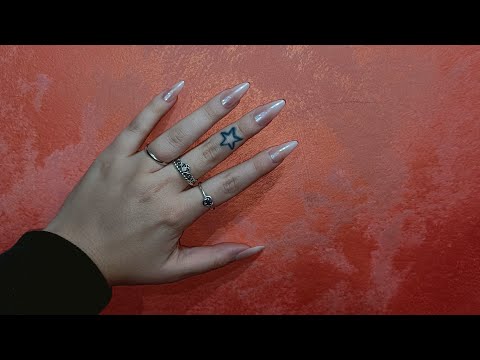 TAPPING and SCRATCHING + AIR TRACING WORDS 😴💜 | ASMR ITA
