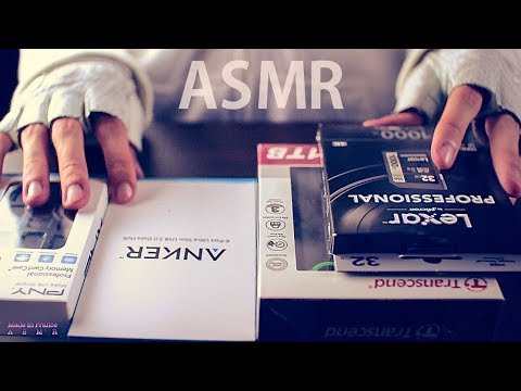 ASMR UNBOXING Media Storage & Accessories - ENGLISH Soft Spoken