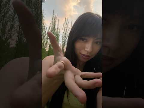ASMR Scratching Your Face #asmr #tingles #sleep # #relax #outside