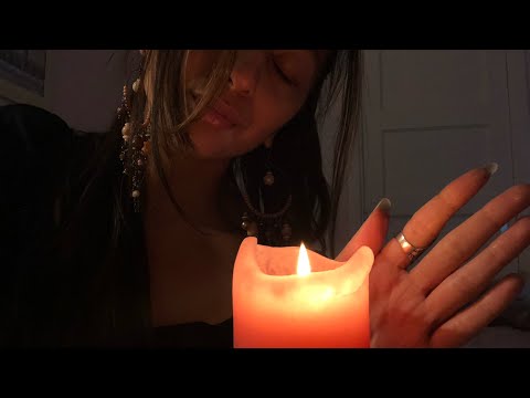 ASMR evening (Altar tour, cleansing energy) 🔮☕️