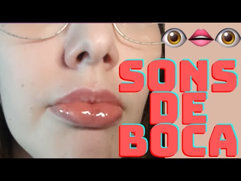 [ASMR] MUITOS SONS DE BOCA