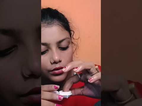 ASMR putting contact lenses #shorts #asmr
