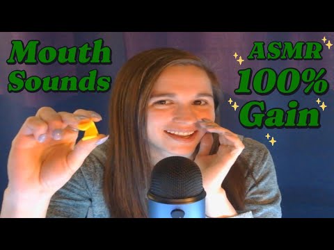 ASMR Mouth Sounds |100 Percent Gain|