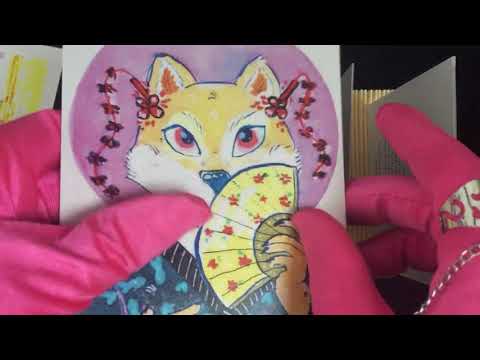 SATIN GLOVES  💗  Introduction to  Artwork  SANROSART 💗  [[ASMR]]