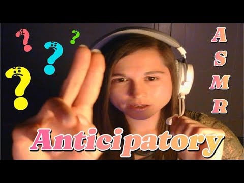 Anticipatory ASMR 🧠 (fast to slow, unpredictable, up close, hand movements, and clicky mouth sounds)
