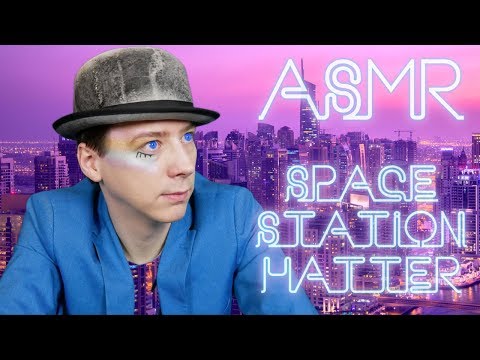 👒 ASMR Space Station Hat Salesman 🎩 Futuristic Sci-Fi
