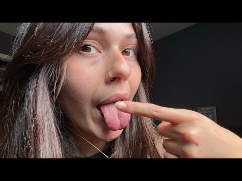 ASMR Spit Painting (Lofi Mouth Sounds) 