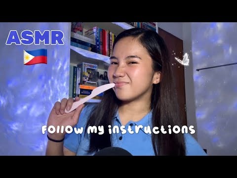 ASMR TAGALOG 🇵🇭 | Follow My Instructions