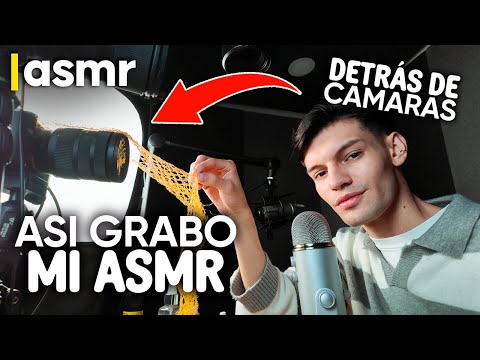 ASMR español atención personal DETRÁS DE CÁMARAS para dormir