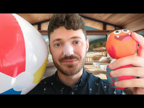 ASMR ~ Ocean Prep 🏊‍♂️🏖🌊🦑