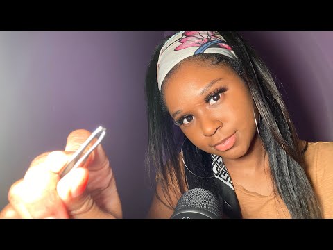 ASMR| Doing your Eyelash Extensions 💜