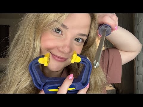 ASMR FIXING YOU ROLEPLAY 🪛⚙️ Lofi Sounds, Whispered