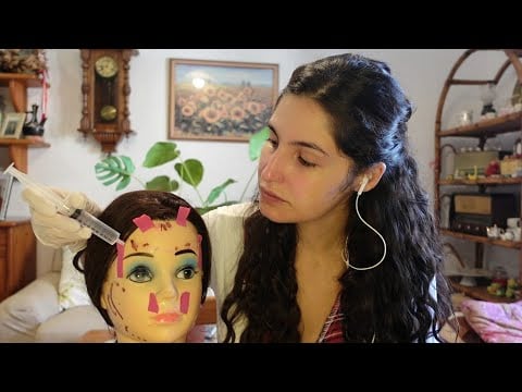 ASMR Botox Injections 💉 | Plastic Surgeon Roleplay (medical gloves)