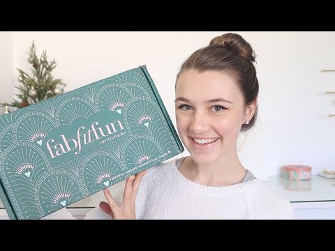 ASMR - FABFITFUN UNBOXING! ♡ Winter Box