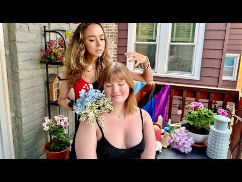 [Unserious] ASMR |Chaotic Reiki Role Play [Real Person]Outdoor Sounds, Fast Triggers,Energy Sweeping