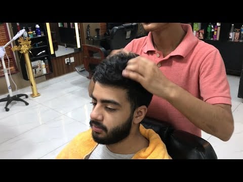 ASMR HEAD MASSAGE FOR DEEP SLEEP💆🏻‍♂️| SLEEP WITHIN MINUTES | 💈