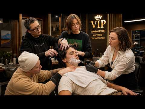 💈 4 Experts, 1 VIP Client: Most Luxurious Barbering Experience in Moscow