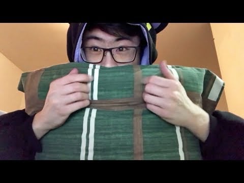 Fast & Aggressive SCRATCHING on a pillow and onesie! | YamASMR