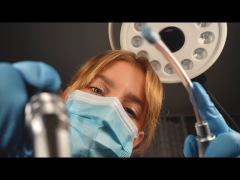 ASMR Dentist 🦷 Teeth Cleaning and Dental Exam 🦷