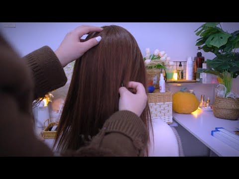 Whisper Hair ASMR Hair Brushing and Care ASMR Experience