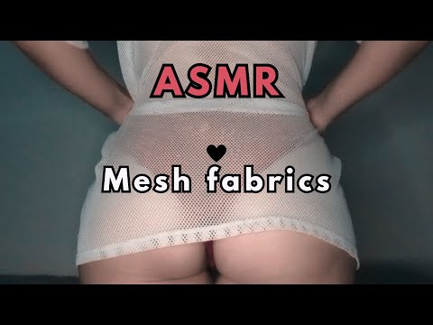 ✨ASMR | mesh & fabric scratching sounds | No Talking