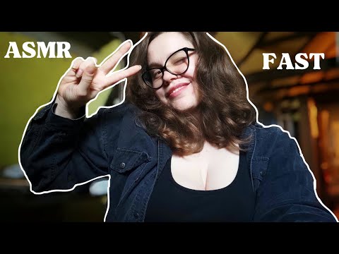 ASMR | MUST WATCH Fast & Aggressive ASMR ⚡ ⚡ VERY RANDOM *  💤😴🍒