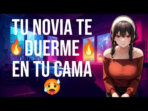 Novia te duerme en tu cama I ASMR y Roleplay I