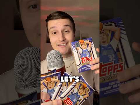 NEW NBA PACK OPENING 🏀 (ASMR) #shorts #nba #asmr
