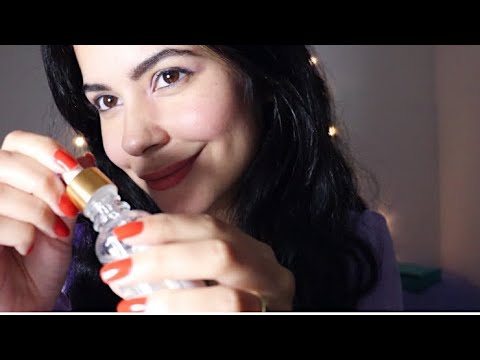 ASMR LIMPANDO SUA PELE PARA DORMIR