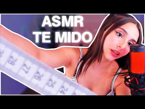 Te mido de pies a cabeza 📏 ASMR Personal Attention