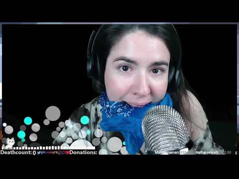 ASMR - Blue Bandana Gag with Headset Teaser