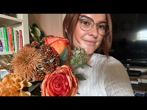 Cozy Fall ASMR | Tapping, Crinkles & Scratching for relaxation 