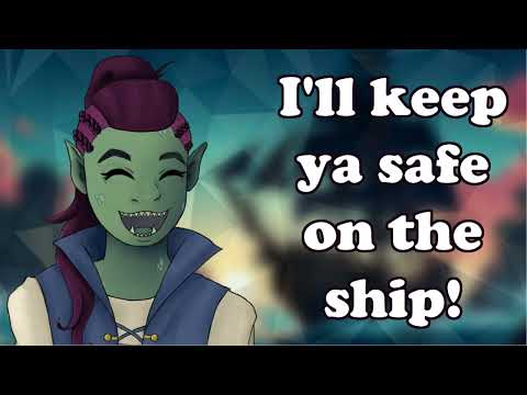 {Asmr} Orc captain takes you on her ship [pirate] [captain listener] [f4a] [lad] [comfort]
