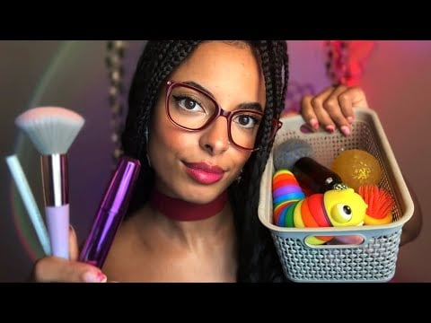  ASMR Transformando Você em uma ASMRtista Completa 🎧✨ (Maquiagem + Gatilhos)