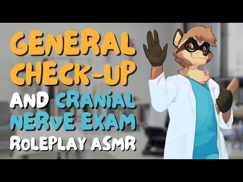 [Furry ASMR] Raccoon Does a General Check-Up and a Cranial Nerve Exam | Personal Attention...