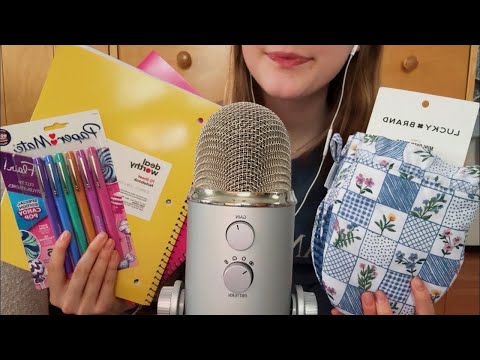 ASMR College School Supplies + Dorm Haul 🎒