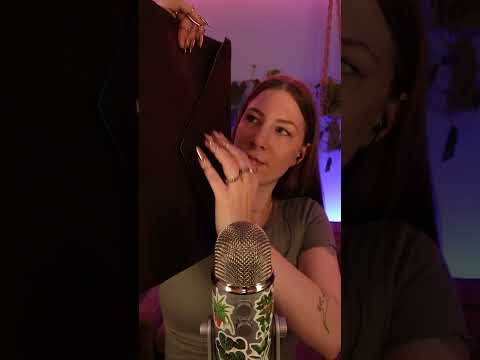 my mic wasnt on so you cant even hear the good sounds ☹️ #asmr