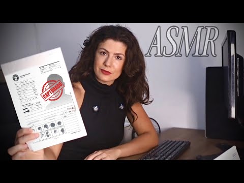 ASMR | FAZENDO SUA FICHA NO ANTECEDENTES CRIMINAIS