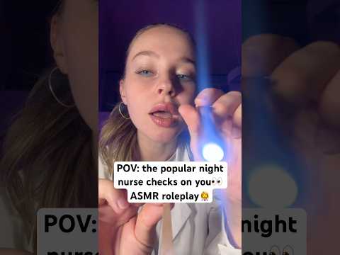 This one was fun to film👀 full version out now!✨ #asmrroleplay#asmr#sleep
