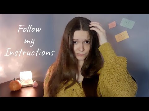 ASMR | Follow My Confusing Instructions 🌀 ✨ (Fast/Unpredictable)