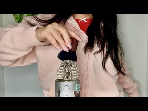 ASMR Brushing Mic ( No Talking) @aramoonasmr1111 #micbrushing #relax #brushingasmr #micbrushingasmr 