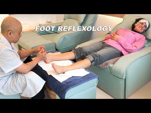 ASMR Chinese Foot Reflexology: Curative Oil Massage for Deep Sleep!