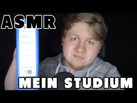 ASMR Ramble | Talk über mein STUDIUM auf Deutsch/German