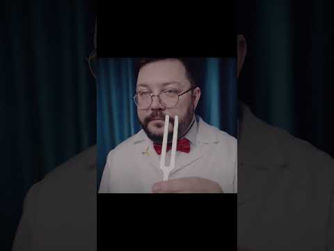 #shorts ASMR TUNING FORKS Examination #asmrroleplay #asmr